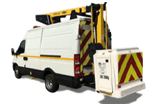 Van Rental Cheltenham - 12.5M Cherry Picker 3.5T - Van hire Cheltenham